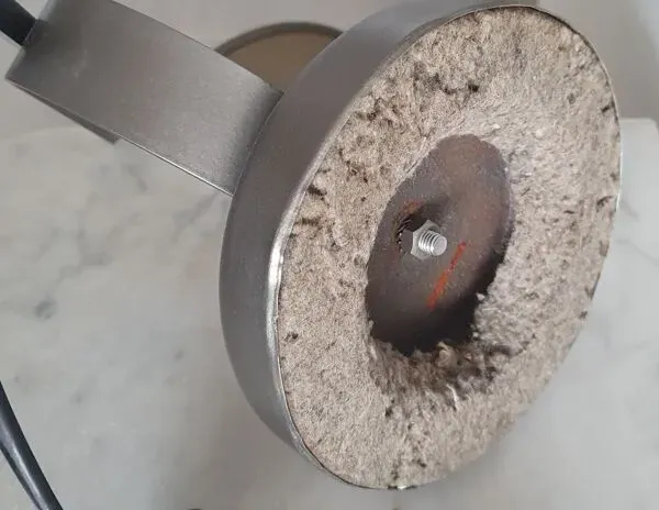 Illustration numéro 3 du produit Lampe moderniste industriel - Design Ferdinand Solere 1950