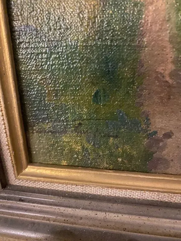 Illustration numéro 3 du produit Paysage signé école du XXEME siècle