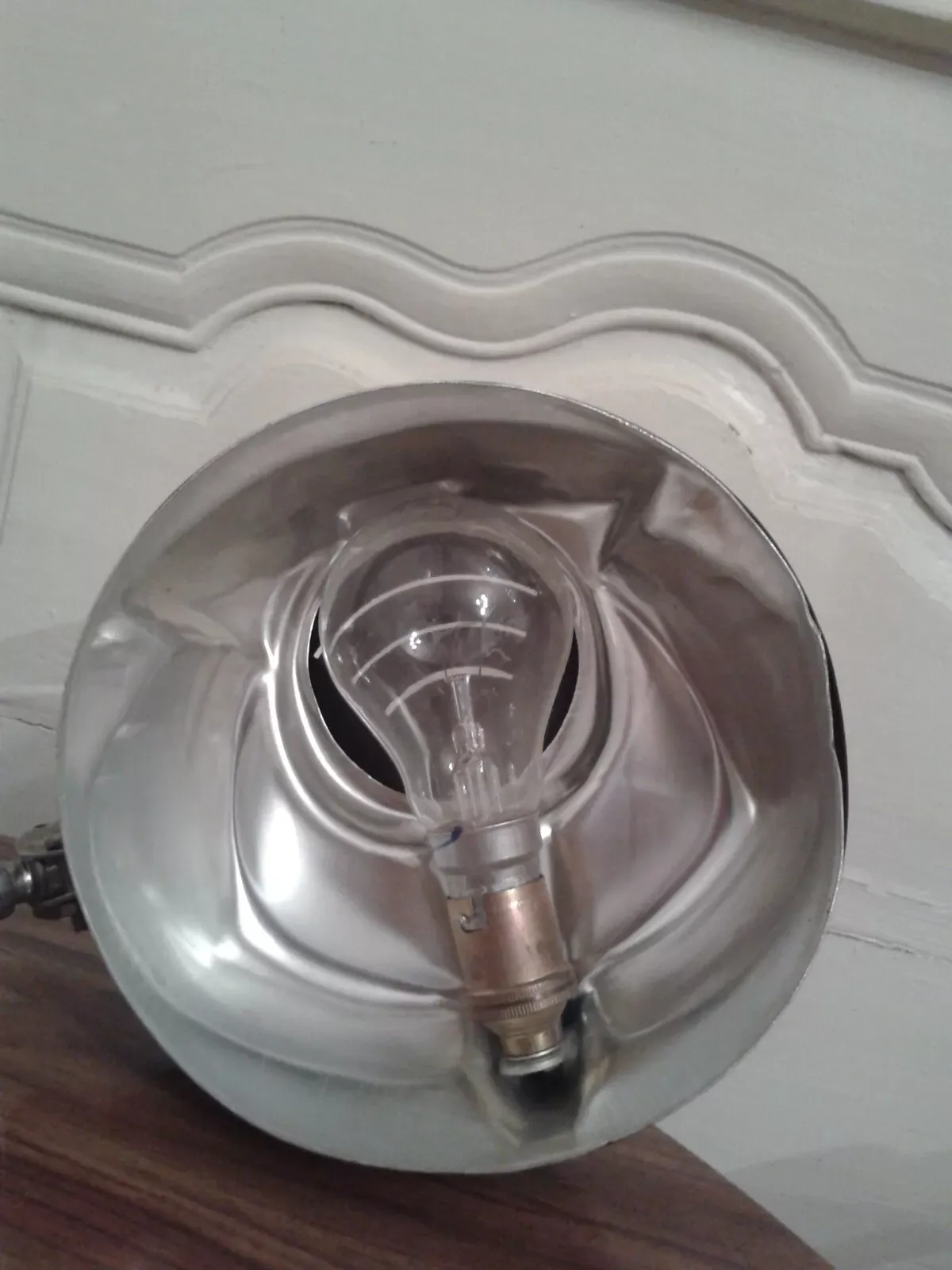 Illustration numéro 3 du produit Grande lampe vintage bureau atelier