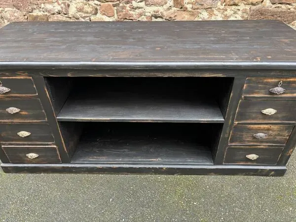 Illustration numéro 3 du produit Comptoir de Mercerie à Tiroirs vintage 1930 vintage