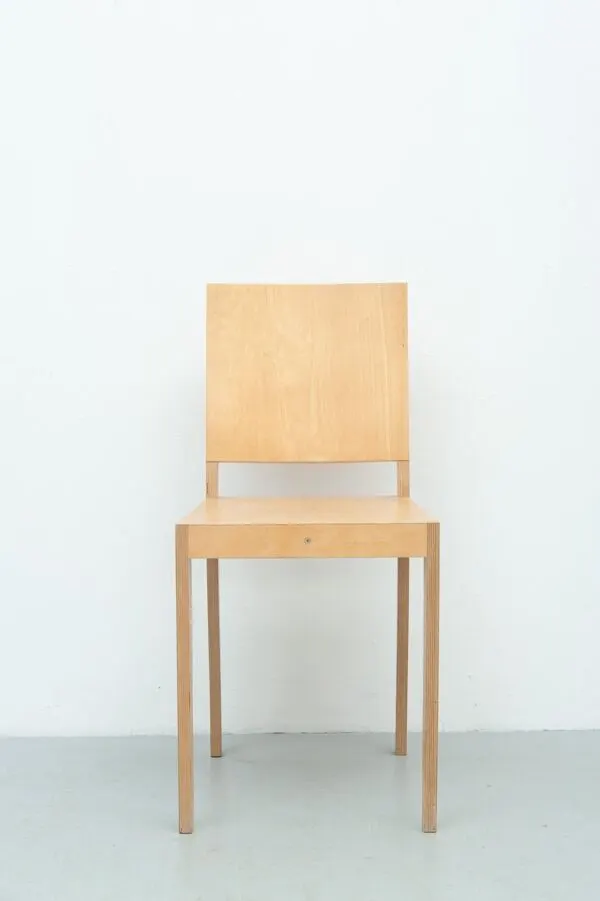 Illustration numéro 3 du produit Chaise en contreplaqué par Jasper Morrison pour Vitra, années 1980.