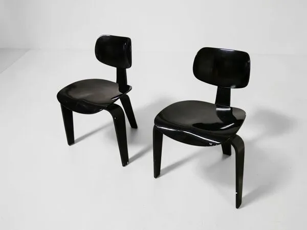 Illustration numéro 3 du produit Paire de chaise  ''SE 42'' de Egon Eiermann - Vintage