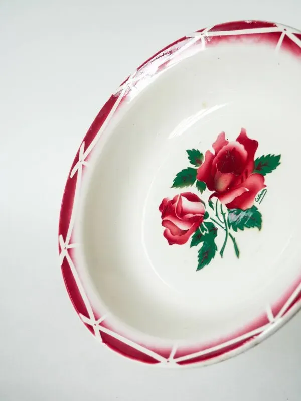 Illustration numéro 3 du produit plat creux rond Digoin Sarreguemines, modèle Cibon, 1940