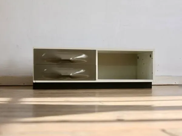 Illustration numéro 3 du produit Meuble de rangement bas, Raymond Loewy, Doubinsky Frères, années 70