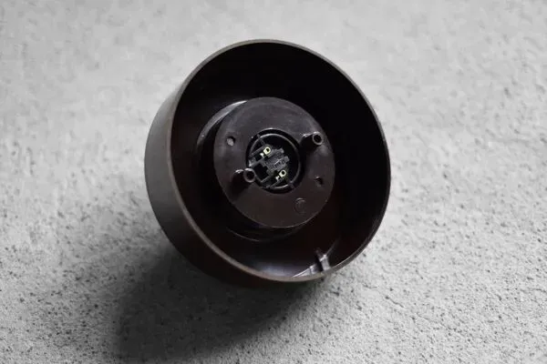 Illustration numéro 3 du produit Vintage Mid-Century German Modern Small Glass Wall Lamp / Sconce, 1960s