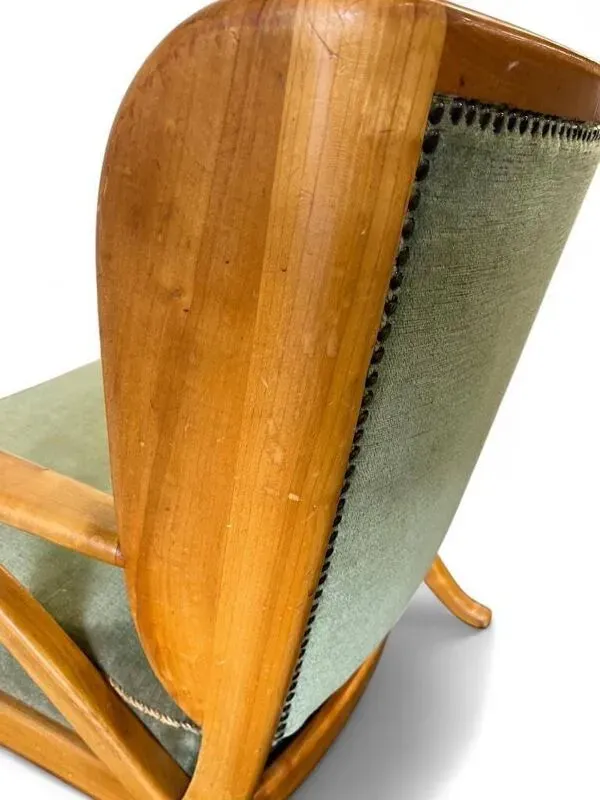 Illustration numéro 3 du produit Fauteuil vintage / fauteuil une place / fauteuil club knoll antimott