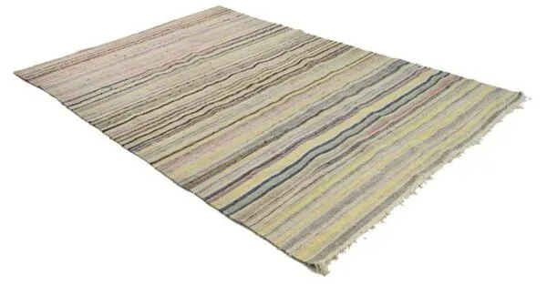 Illustration numéro 3 du produit Tapis Kilim vintage anatolien Usak - 285 cm x 180 cm
