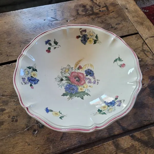 Illustration numéro 3 du produit Compotier Agreste Digoin Sarreguemines 1930