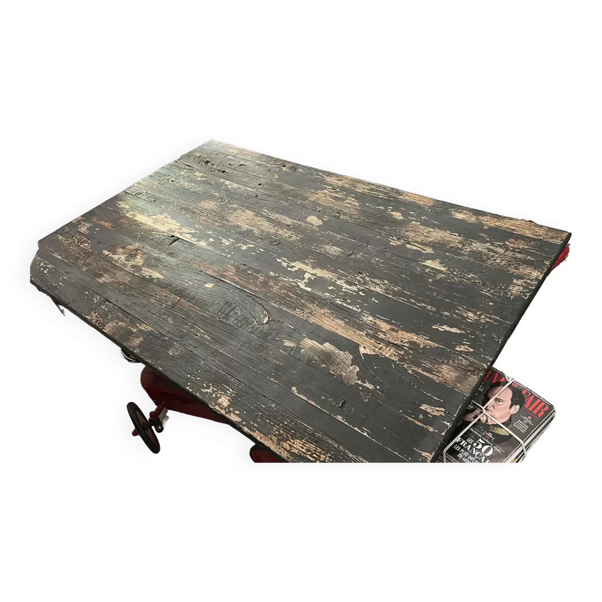 Illustration numéro 3 du produit Table basse industrielle