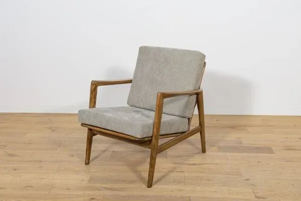 Illustration numéro 3 du produit Fauteuils modèle 300-139 du milieu du siècle de l'usine Swarzędzka, Pologne, années 1960.