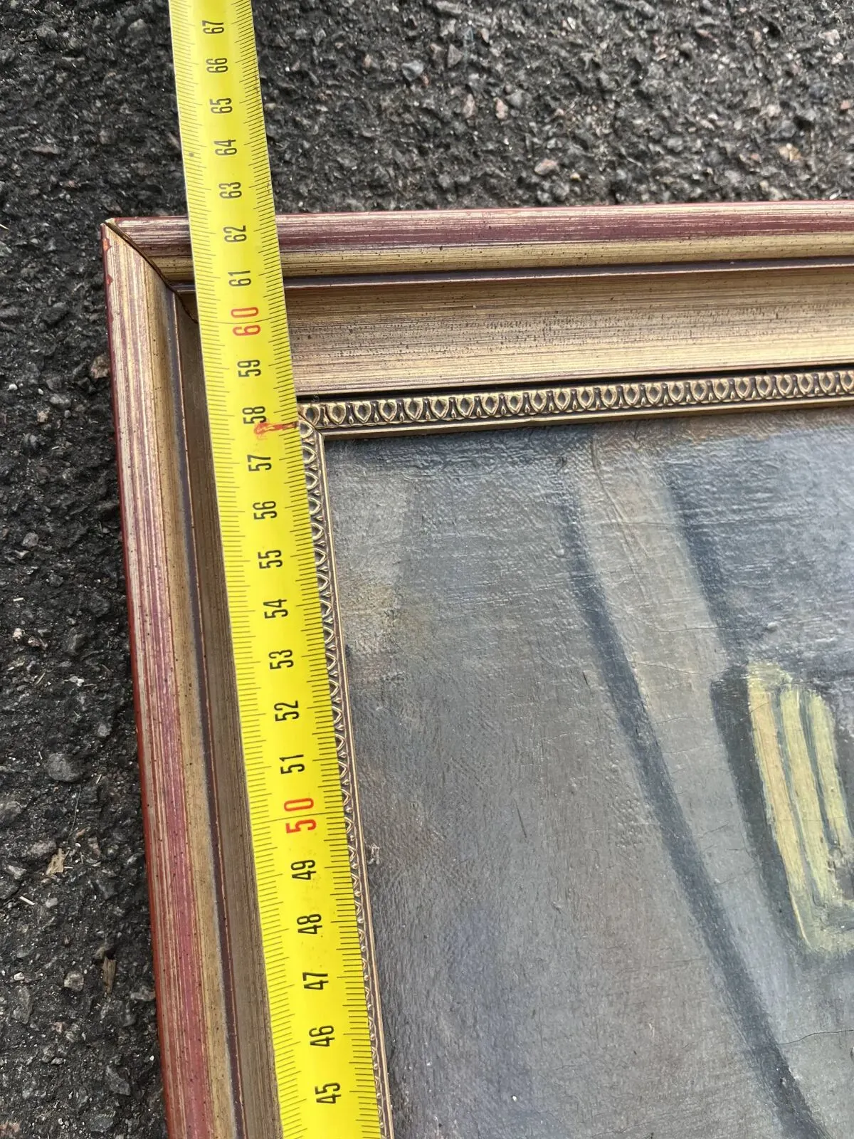 Illustration numéro 3 du produit Tableau Scène urbaine, post-impressionniste 1930-50