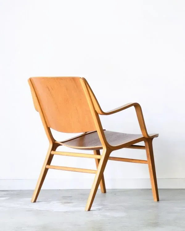 Illustration numéro 3 du produit Fauteuil danois vintage AX par Peter Hvidt édition Fritz Hansen, 1950.