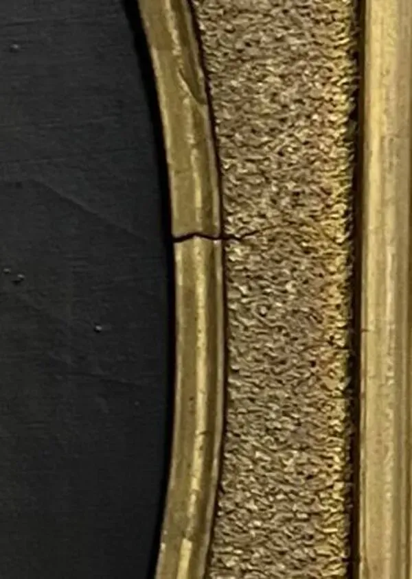 Illustration numéro 3 du produit Portrait, huile sur toile jeune femme, signé Louis Joseph Digout, XIXème s.