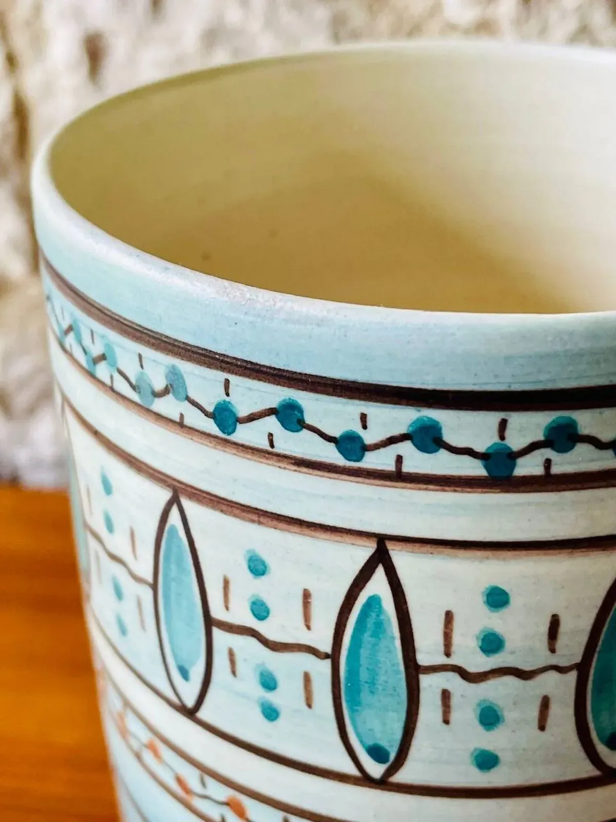 Illustration numéro 3 du produit Vase en céramique du milieu du siècle par Louis Bacculini, Vallauris, années 50’s/60’s