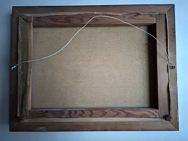 Illustration numéro 3 du produit Huile sur toile, école du XXe siècle, Église de Vexin.