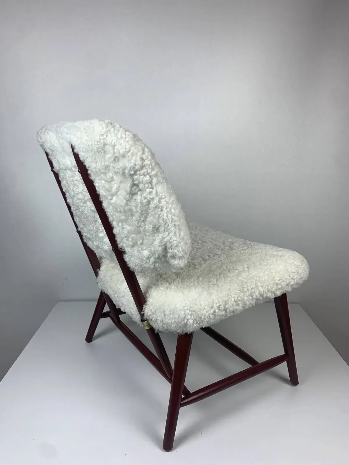 Illustration numéro 3 du produit Fauteuil scandinave suédois du milieu du siècle par Alf Svensson, Modèle Teve, 1950