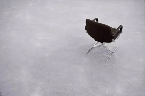 Illustration numéro 3 du produit Pair of Vintage Mid-Century German Modern Fabric&Aluminum Chairs Mauser