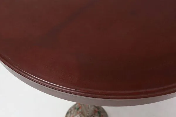 Illustration numéro 3 du produit Table de bistrot avec plateau en bakélite par Louis Vuitton pour Rex, France, années 1930.