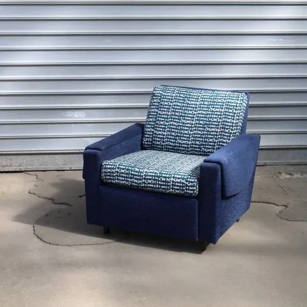 Illustration numéro 3 du produit Fauteuil club vintage