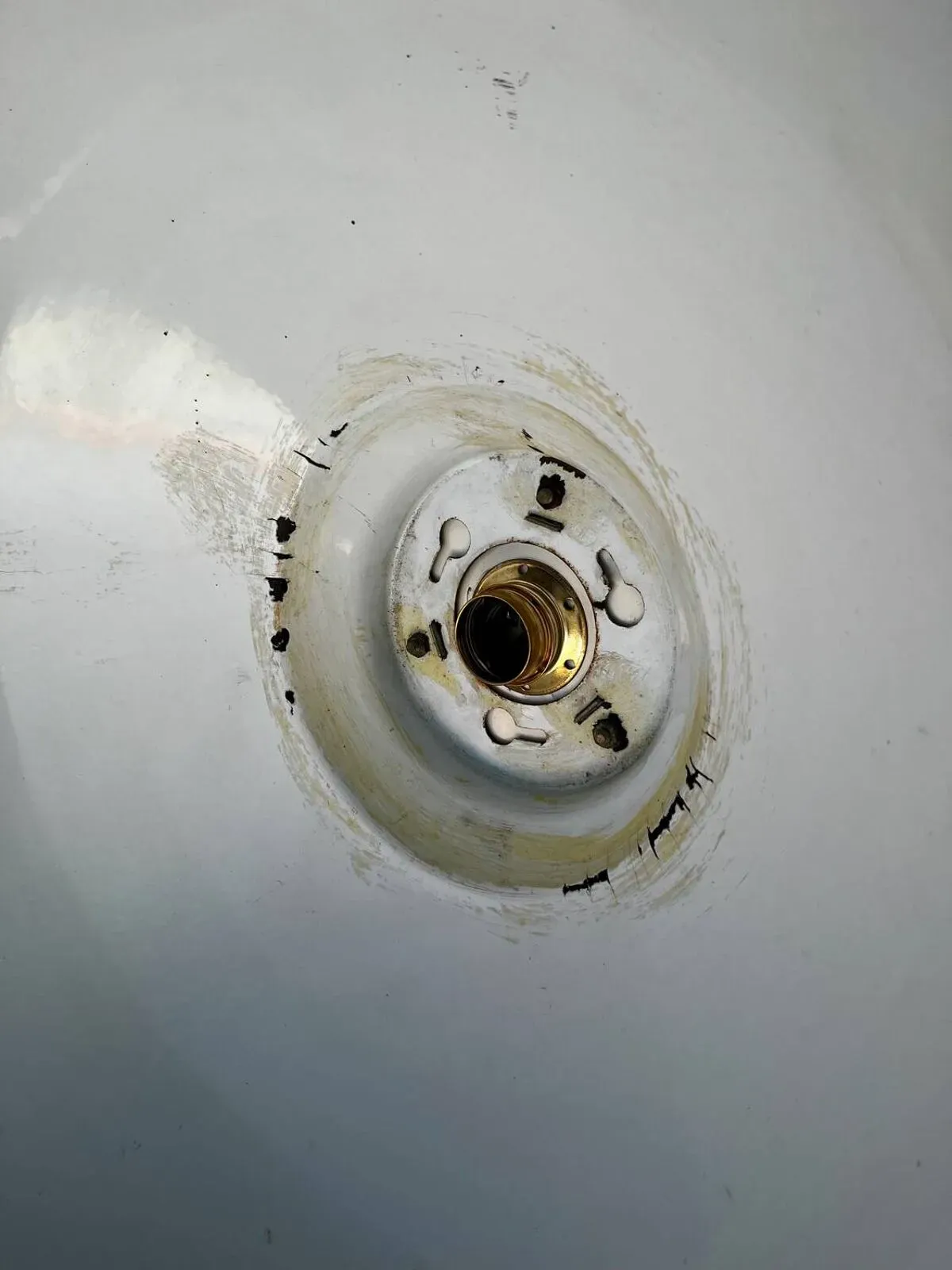 Illustration numéro 3 du produit Suspension industrielle XXL en tôle émaillée noire