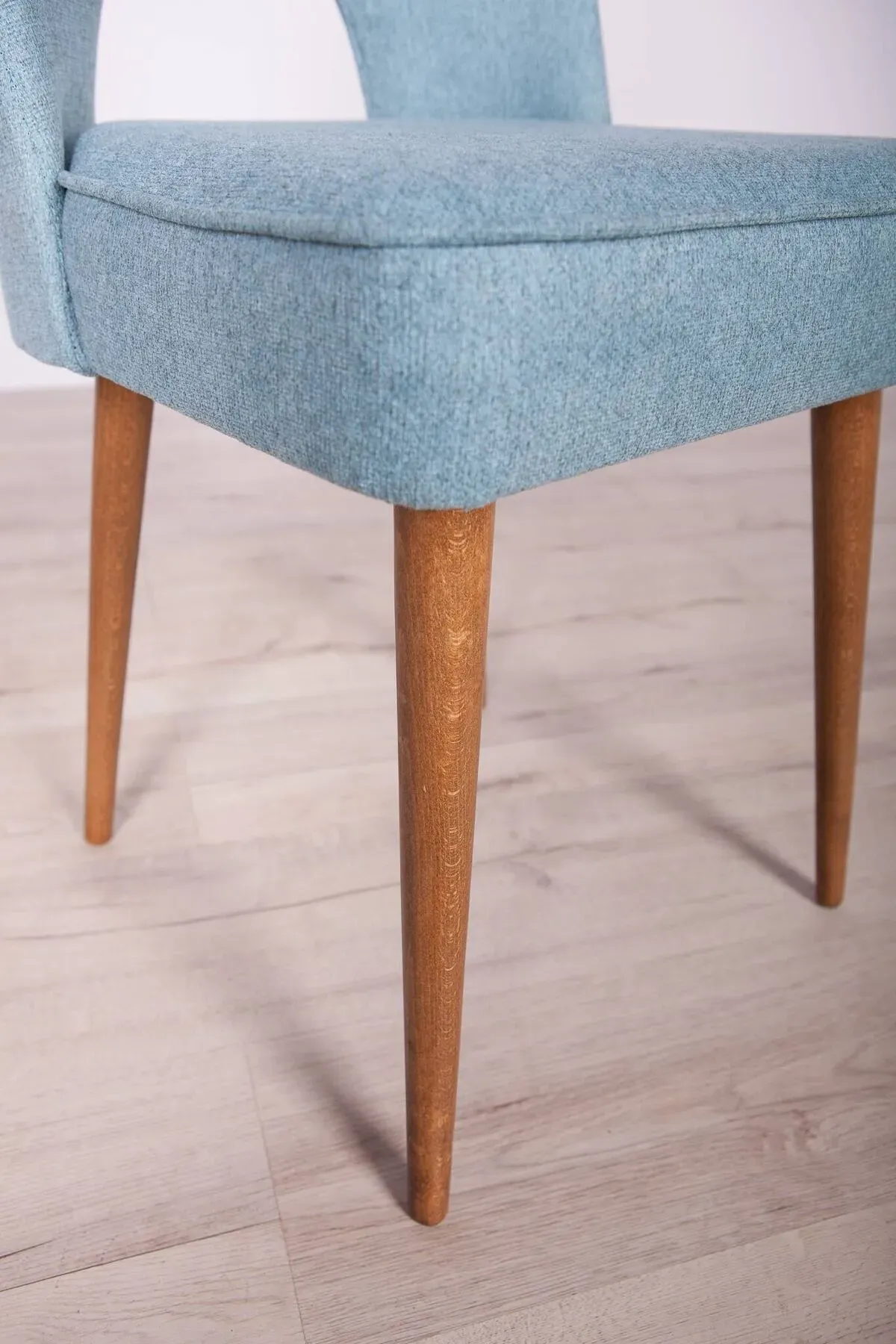 Illustration numéro 3 du produit Chaises en coquillage polonaises de l'usine de meubles de Bydgoszcz, années 1960, lot de 6