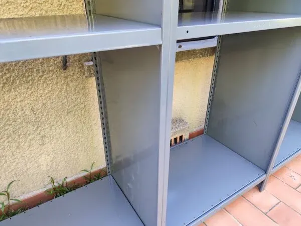 Illustration numéro 3 du produit Étagères industrielles modulables Vintage Dexion