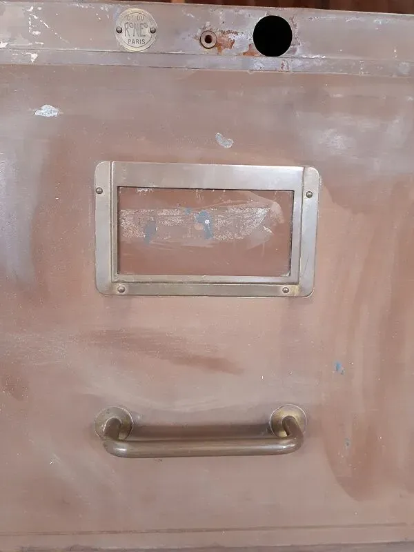 Illustration numéro 3 du produit Lot de casiers industriels à tiroirs.