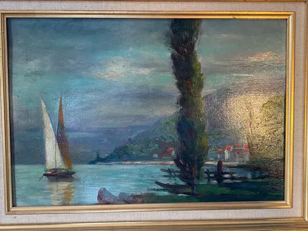 Illustration numéro 3 du produit Paysage école française du XXeme siècle