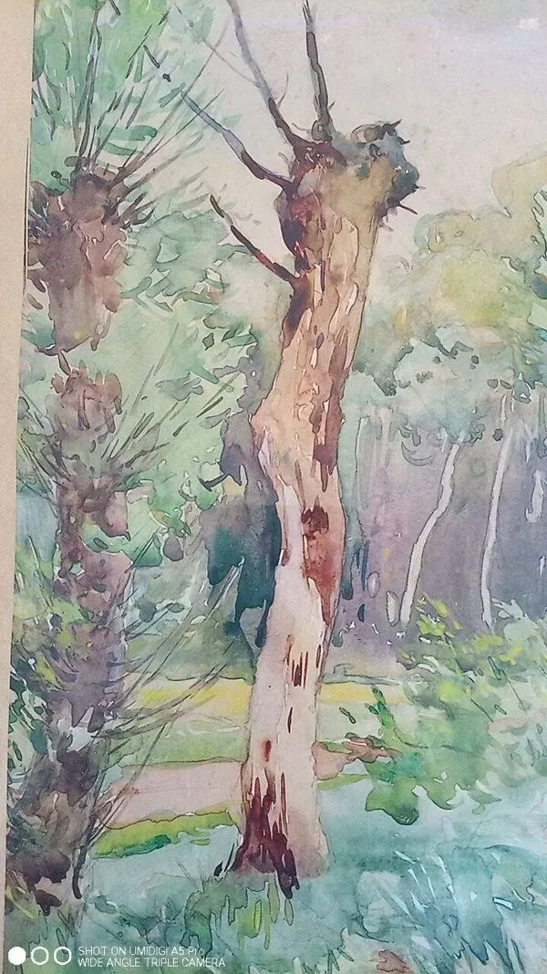 Illustration numéro 3 du produit Roméo Dumoulin (1883-1944) - aquarelle - 31 x 21 cm - signée - école Belge