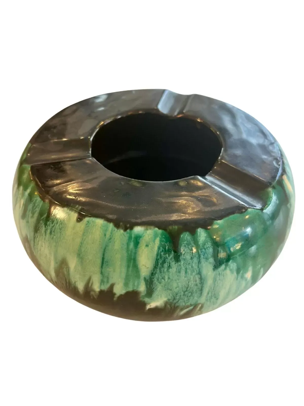 Illustration numéro 3 du produit Cendrier en céramique Ricard, signé F.Gal, France circa 1970