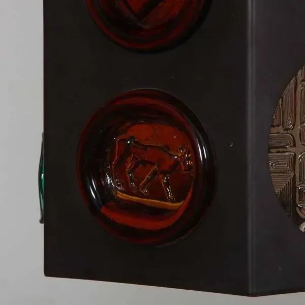 Illustration numéro 3 du produit Suspension par Erik Sylvester Höglund pour Kosta Boda, 1960