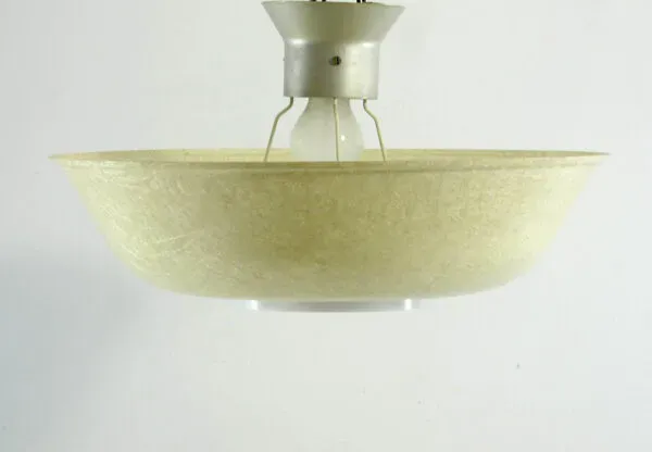 Illustration numéro 3 du produit Lampe de plafond en fibre de verre vintage des années 50 de Philips Louis Kalff