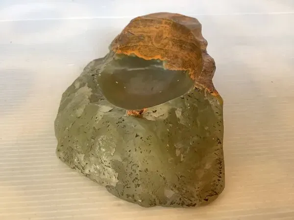 Illustration numéro 3 du produit Vide poche cendrier onyx vert