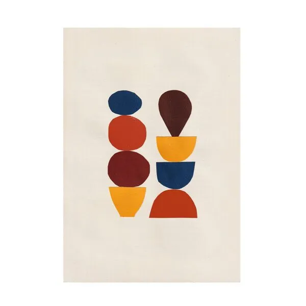 Illustration numéro 3 du produit Collage abstrait sur papier signée Eawy