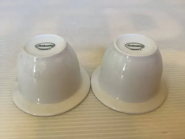 Illustration numéro 3 du produit Paire de coquetiers arzberg Germany