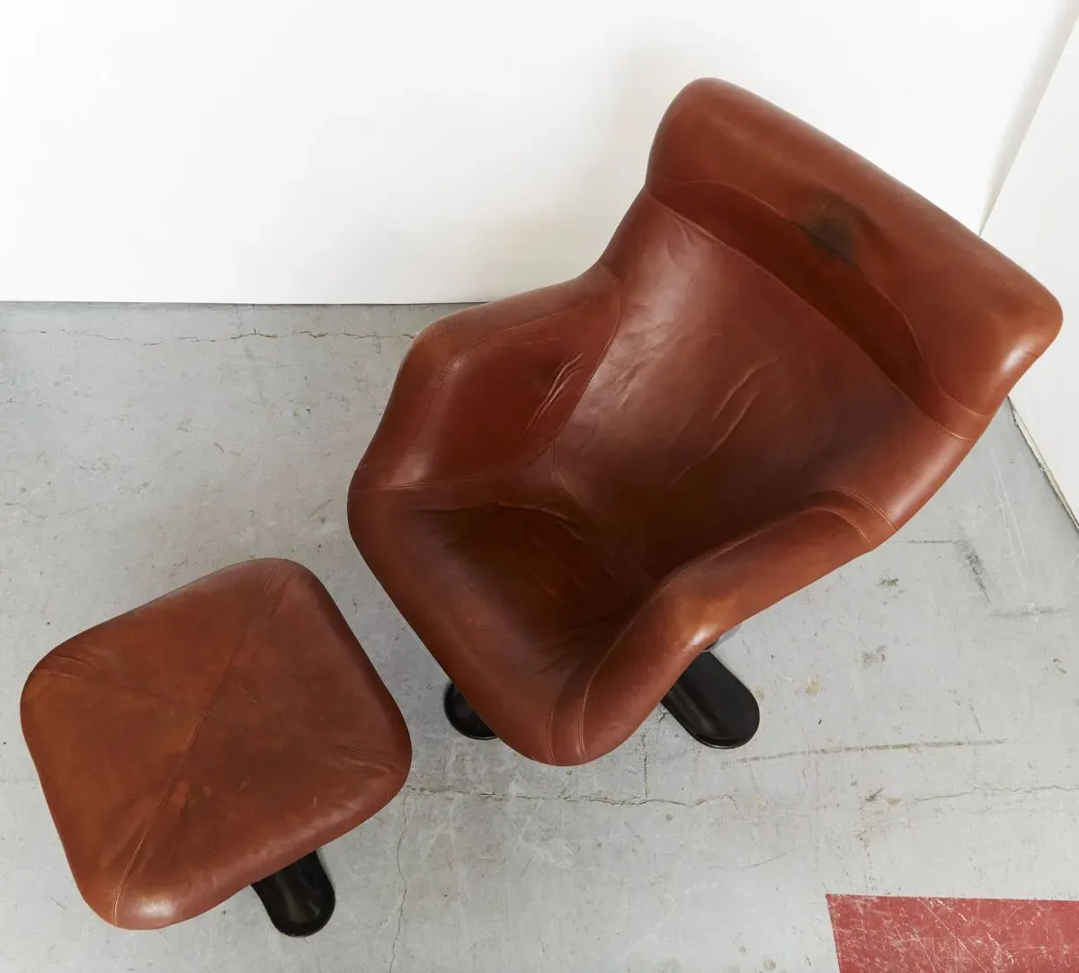 Illustration numéro 3 du produit Fauteuil et Ottoman Yrjö Kukkapuro Karuselli pour Haimi, 1965