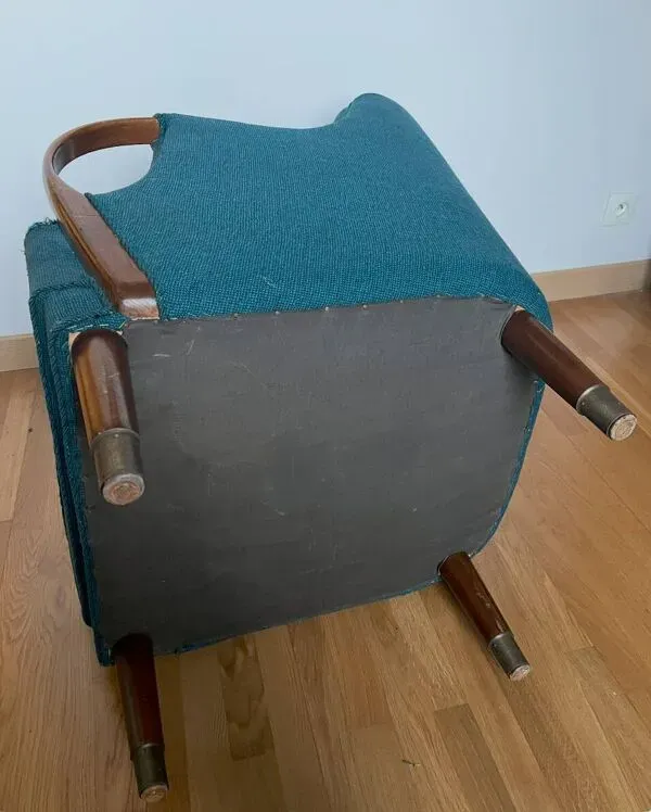 Illustration numéro 3 du produit Fauteuil danois des années 1940, intégralement d’origine.