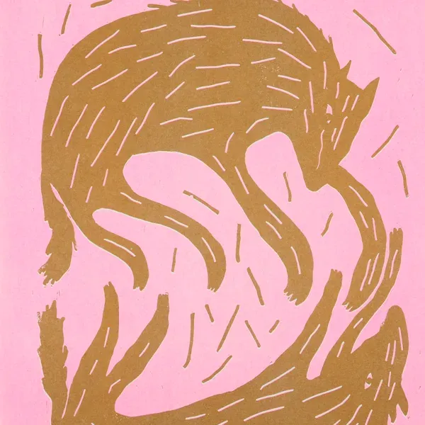 Illustration numéro 3 du produit Deux loups