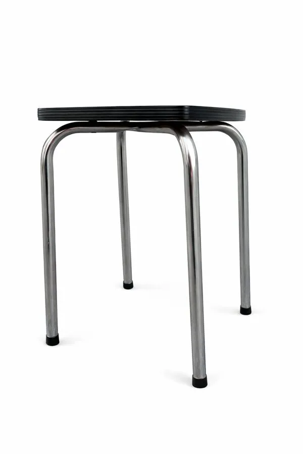 Illustration numéro 3 du produit Tabouret formica années 1960 vintage scandinave