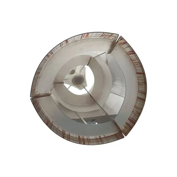 Illustration numéro 3 du produit Lampe Slamp ''Kristall'' italienne vintage - Opalflex