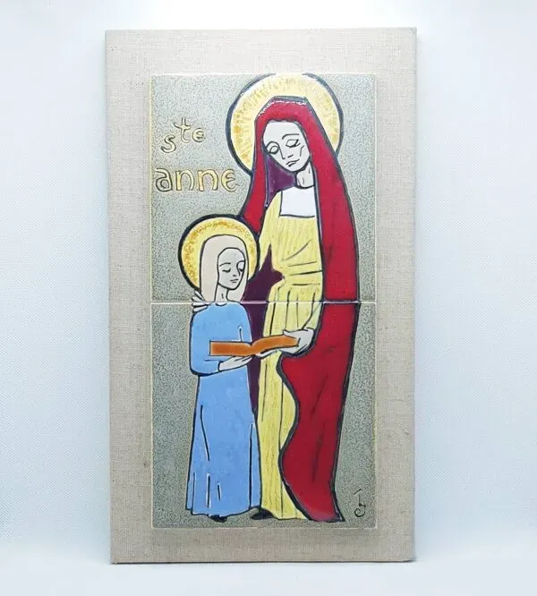 Illustration numéro 3 du produit Tuiles montées Sainte Anne - Jeanne Lévêque