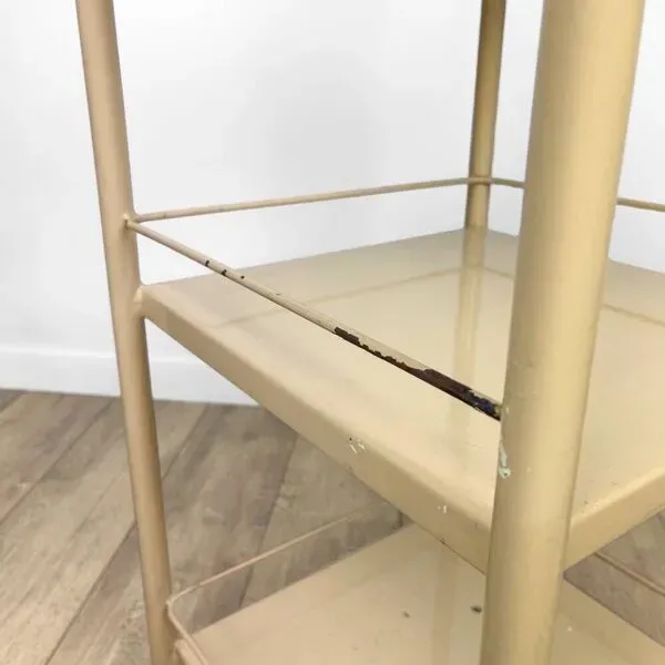 Illustration numéro 3 du produit Étagère métal tubulaire Éducation Nationale années 50