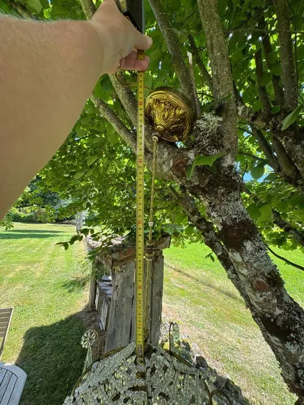 Illustration numéro 3 du produit Lustre ancien des années 30