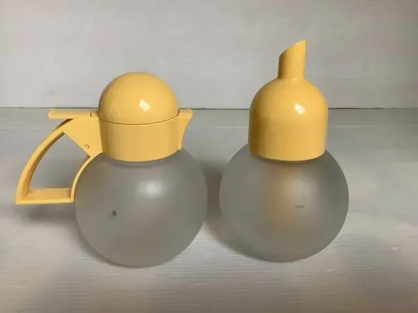 Illustration numéro 3 du produit Sucrier et crémier Memphis Germany année 80