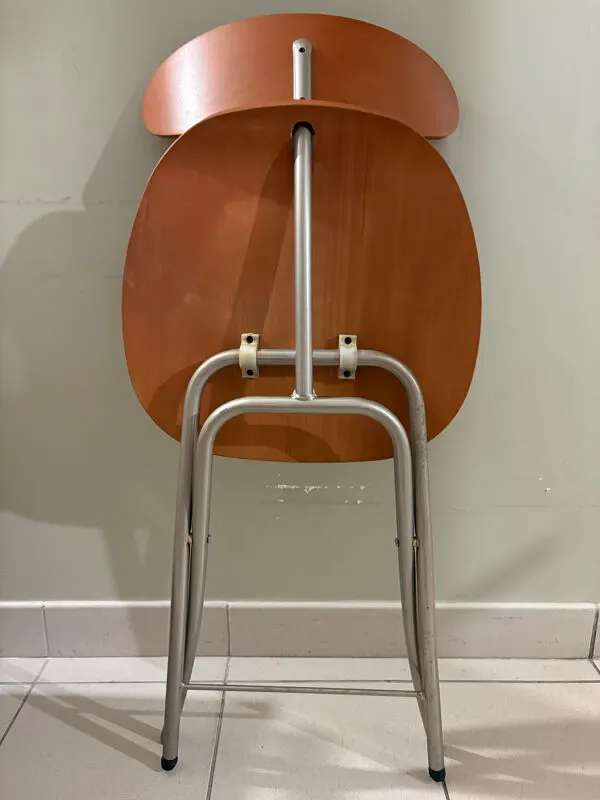 Illustration numéro 3 du produit Chaise pliante design industriel vintage 60’/70’