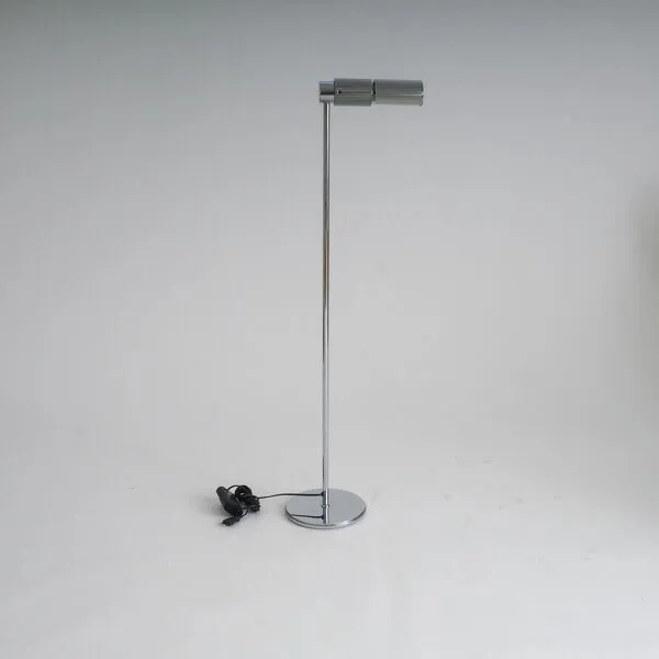 Illustration numéro 3 du produit Lampadaire Haloprofil 878HR par Viktor Frauenknecht pour Swiss Lamps en argent.