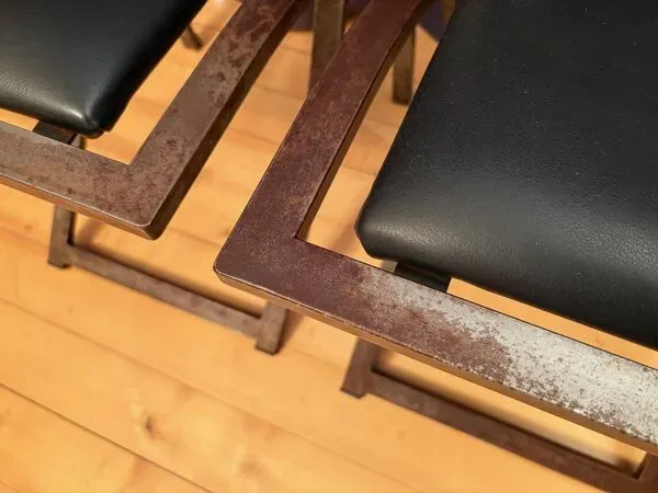 Illustration numéro 3 du produit Pair of Sinus chairs designed by Karl Friedrich Förster, KFF, Germany, 1990