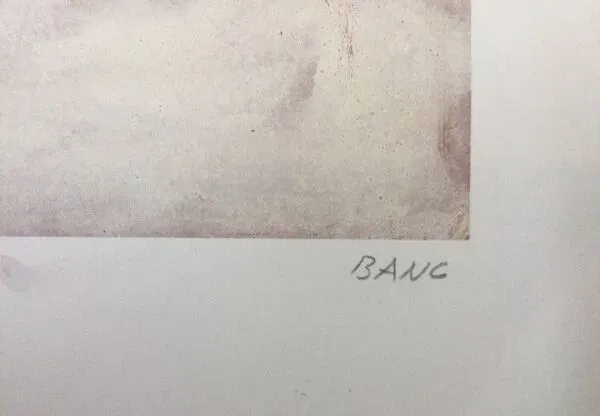 Illustration numéro 3 du produit Lithographie de Josef BANC, composition 1957