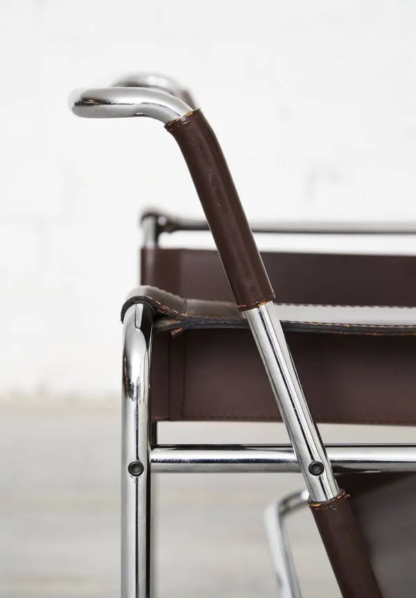 Illustration numéro 3 du produit Chaise Wassily par Marcel Breuer pour Knoll International