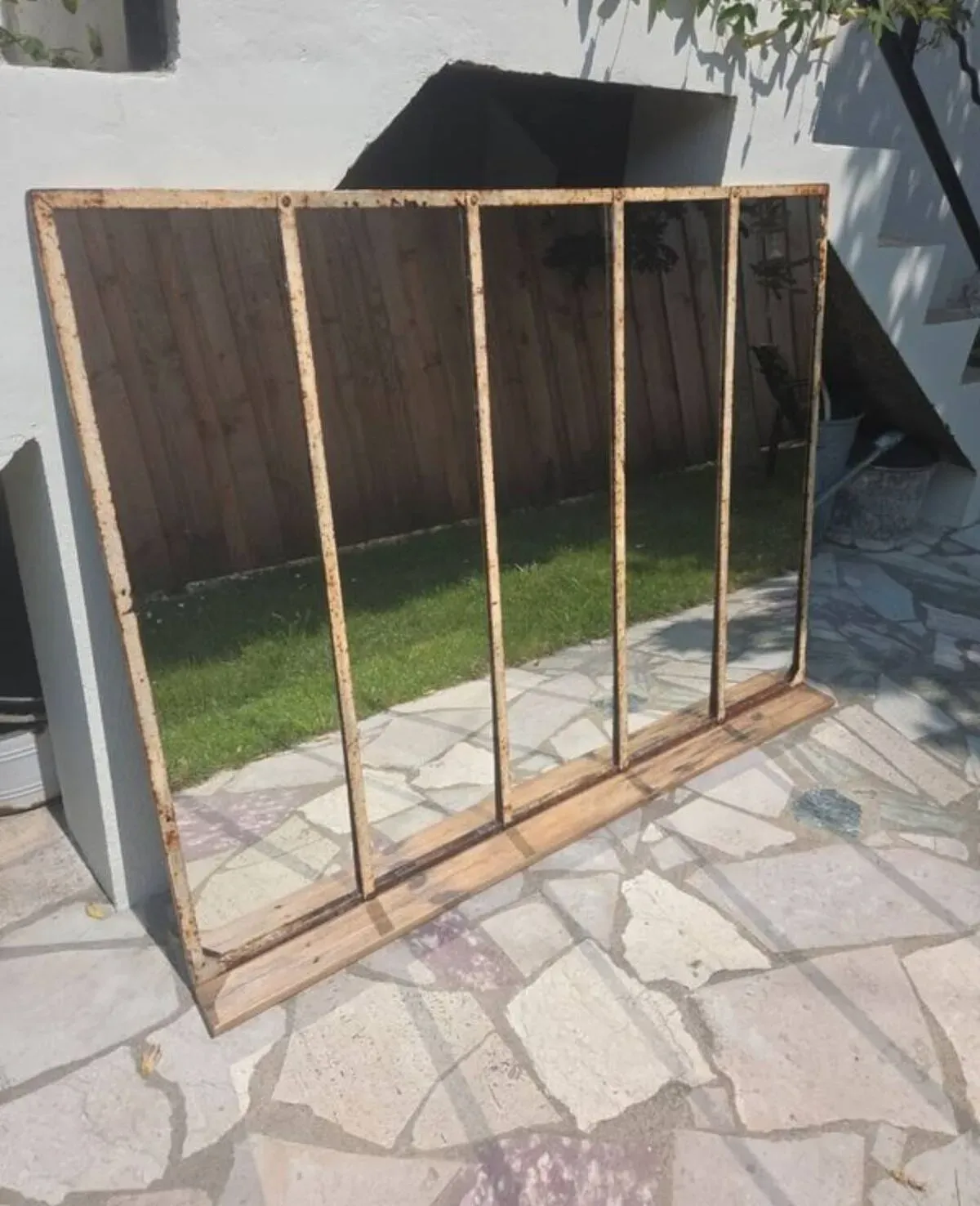 Illustration numéro 3 du produit Miroir châssis verrière industrielle